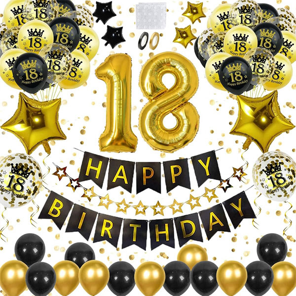 18 वाढदिवस बलून