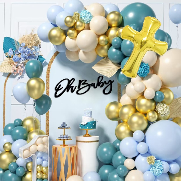 बेबी शॉवर बलून आर्च किट