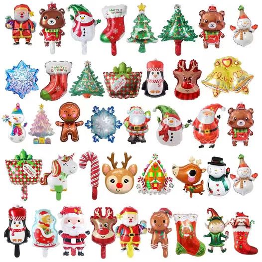 ख्रिसमस फॉइल बलून किट्स