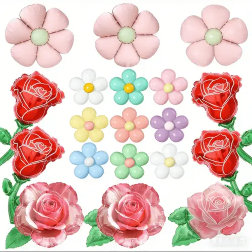 फ्लॉवर फॉइल फुगे